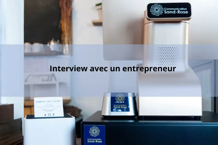 Interview avec entrepreneur - Formatconcept